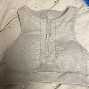 Aerie Offline zip up sports bra.